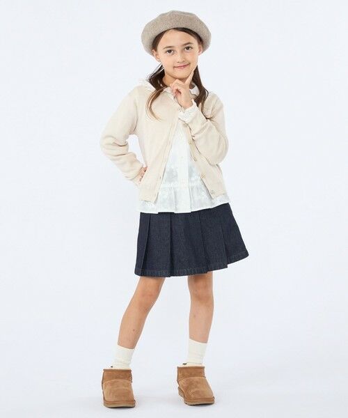SHIPS / シップス カーディガン・ボレロ | SHIPS KIDS:100〜130cm / リバティ ボタン カーディガン | 詳細4