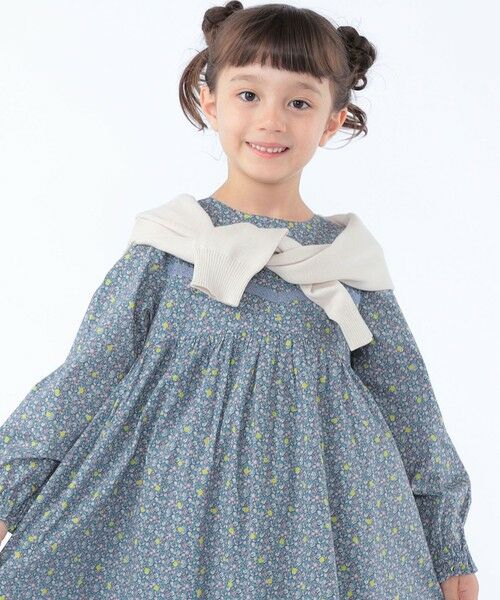 SHIPS / シップス カーディガン・ボレロ | SHIPS KIDS:100〜130cm / リバティ ボタン カーディガン | 詳細7