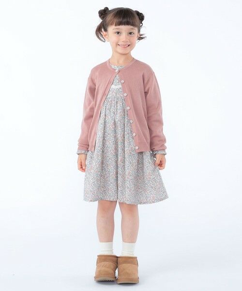 SHIPS / シップス カーディガン・ボレロ | SHIPS KIDS:100〜130cm / リバティ ボタン カーディガン | 詳細16