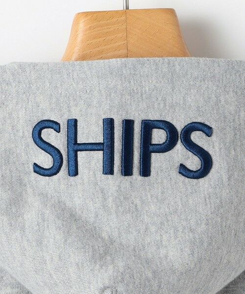 SHIPS / シップス パーカー | SHIPS KIDS:80〜90cm / ロゴ フード ジップ パーカ | 詳細1
