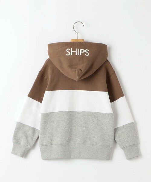 SHIPS / シップス パーカー | SHIPS KIDS:100〜130cm / ロゴ フード ジップ パーカ | 詳細12