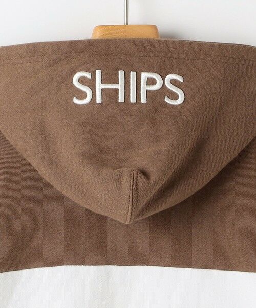 SHIPS / シップス パーカー | SHIPS KIDS:140〜160cm / ロゴ フード ジップ パーカ | 詳細3