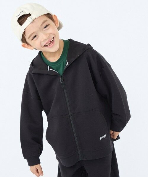 SHIPS / シップス パーカー | SHIPS KIDS:120〜130cm /〈抗菌・防臭〉ファンクション ジップ パーカ | 詳細3