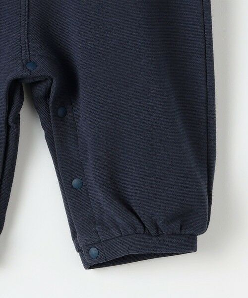SHIPS / シップス ロンパース | SHIPS KIDS:70〜80cm / ボーダー フェイク レイヤード ロンパース | 詳細6