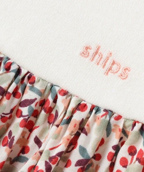SHIPS / シップス ロンパース | SHIPS KIDS:70〜80cm / フラワー フリル セット ロンパース | 詳細3
