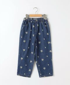 SHIPS / シップス デニムパンツ | SHIPS KIDS:90cm/フラワー エンブロイダリー デニム パンツ