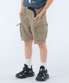 SHIPS / シップス ショート・ハーフ・半端丈パンツ | SHIPS KIDS:100〜130cm /〈多機能〉ファンクション ショーツ