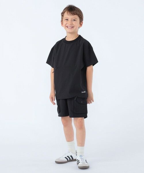 SHIPS / シップス ショート・ハーフ・半端丈パンツ | SHIPS KIDS:100〜130cm /〈多機能〉ファンクション ショーツ | 詳細4