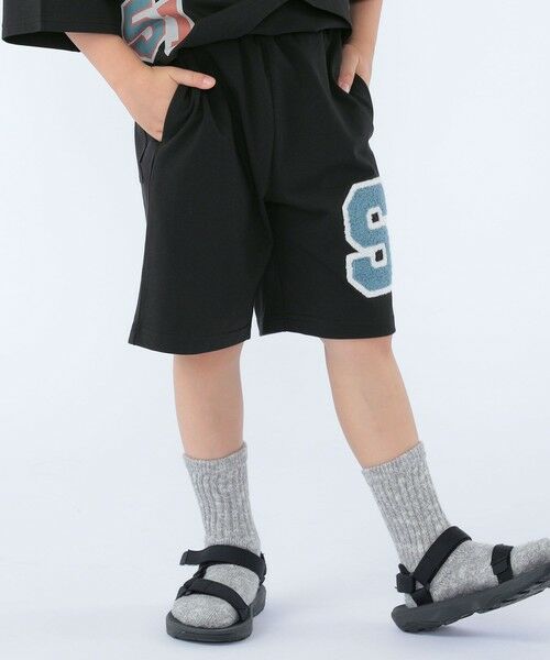 SHIPS / シップス ショート・ハーフ・半端丈パンツ | SHIPS KIDS:100〜130cm /〈UVカット/接触冷感〉ワッペンプリント ショーツ | 詳細2