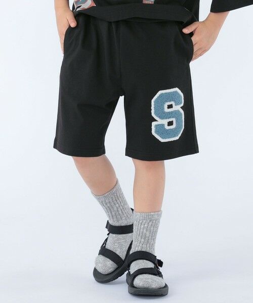 SHIPS / シップス ショート・ハーフ・半端丈パンツ | SHIPS KIDS:100〜130cm /〈UVカット/接触冷感〉ワッペンプリント ショーツ | 詳細3