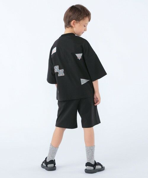 SHIPS / シップス ショート・ハーフ・半端丈パンツ | SHIPS KIDS:100〜130cm /〈UVカット/接触冷感〉ワッペンプリント ショーツ | 詳細6