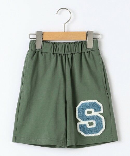 SHIPS / シップス ショート・ハーフ・半端丈パンツ | SHIPS KIDS:100〜130cm /〈UVカット/接触冷感〉ワッペンプリント ショーツ | 詳細8