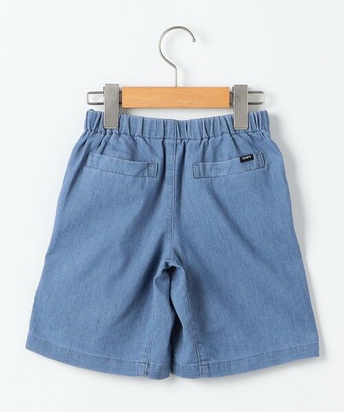 SHIPS / シップス ショート・ハーフ・半端丈パンツ | SHIPS KIDS:100〜130cm /〈接触冷感〉ドライメッシュ デニム パンツ | 詳細10