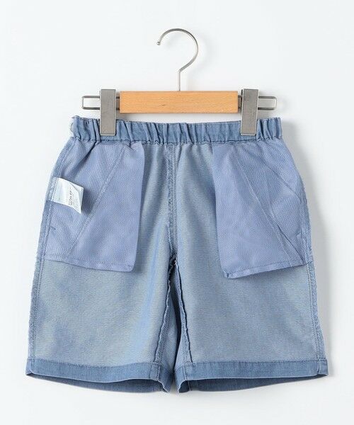 SHIPS / シップス ショート・ハーフ・半端丈パンツ | SHIPS KIDS:100〜130cm /〈接触冷感〉ドライメッシュ デニム パンツ | 詳細11