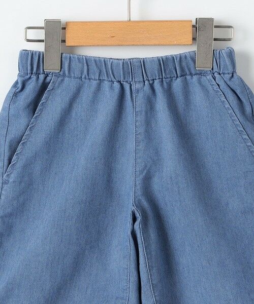 SHIPS / シップス ショート・ハーフ・半端丈パンツ | SHIPS KIDS:100〜130cm /〈接触冷感〉ドライメッシュ デニム パンツ | 詳細13