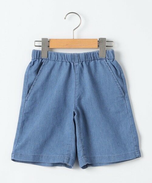 SHIPS / シップス ショート・ハーフ・半端丈パンツ | SHIPS KIDS:100〜130cm /〈接触冷感〉ドライメッシュ デニム パンツ | 詳細4