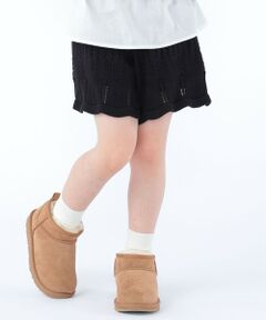 SHIPS / シップス ショート・ハーフ・半端丈パンツ | SHIPS KIDS:100〜130cm/ニット レース ショートパンツ