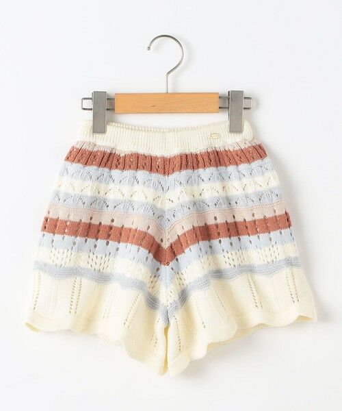 SHIPS / シップス ショート・ハーフ・半端丈パンツ | SHIPS KIDS:100〜130cm/ニット レース ショートパンツ | 詳細9