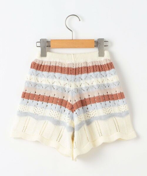 SHIPS / シップス ショート・ハーフ・半端丈パンツ | SHIPS KIDS:100〜130cm/ニット レース ショートパンツ | 詳細10