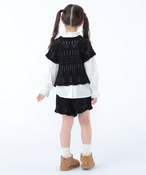 SHIPS / シップス ショート・ハーフ・半端丈パンツ | SHIPS KIDS:100〜130cm/ニット レース ショートパンツ | 詳細24