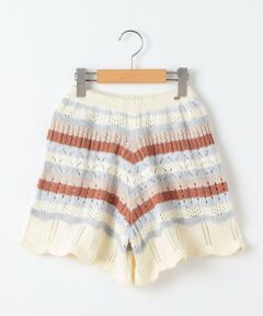 SHIPS / シップス ショート・ハーフ・半端丈パンツ | SHIPS KIDS:140〜150cm/ニット レース ショートパンツ