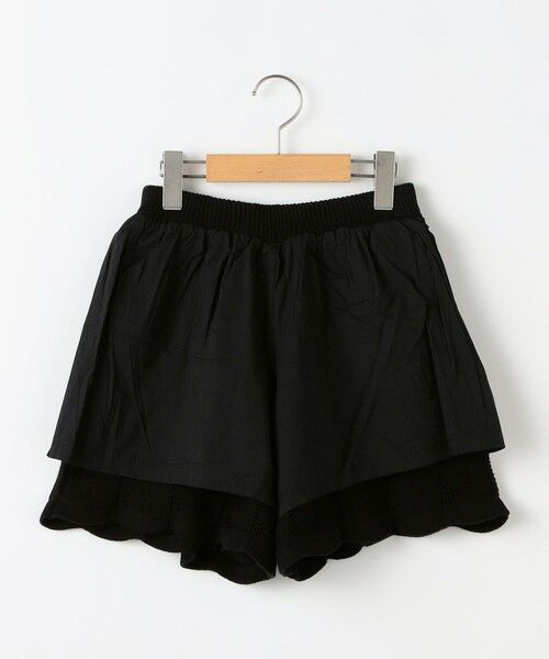 SHIPS / シップス ショート・ハーフ・半端丈パンツ | SHIPS KIDS:140〜150cm/ニット レース ショートパンツ | 詳細2