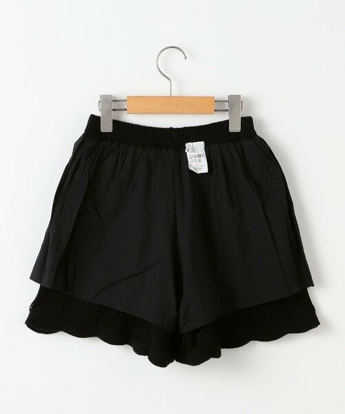 SHIPS / シップス ショート・ハーフ・半端丈パンツ | SHIPS KIDS:140〜150cm/ニット レース ショートパンツ | 詳細7