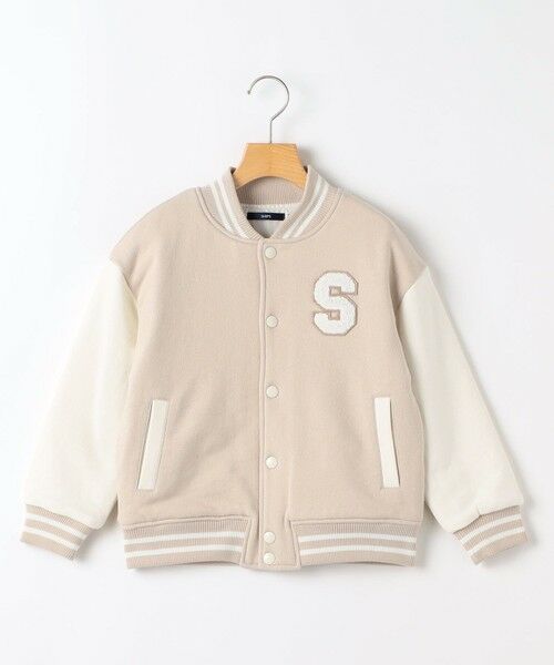 SHIPS / シップス その他アウター | SHIPS KIDS:140〜160cm /スタジアム ジャケット（ベージュ）