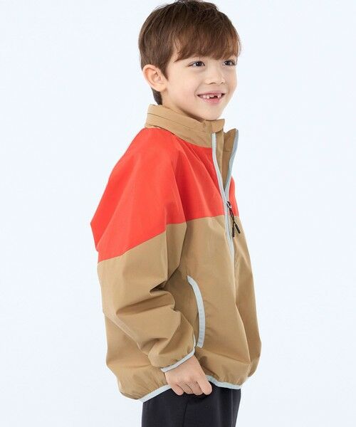 SHIPS / シップス ナイロンジャケット | SHIPS KIDS:100〜130cm /〈撥水/洗濯機可能〉フード付き ウィンドブレーカー | 詳細2