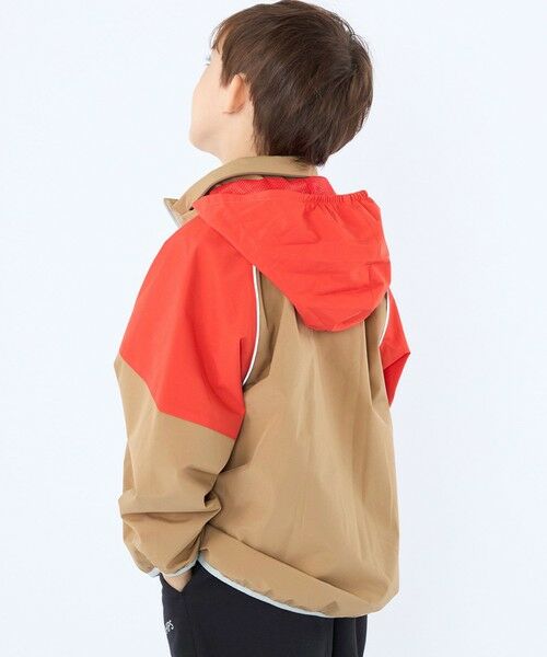 SHIPS / シップス ナイロンジャケット | SHIPS KIDS:100〜130cm /〈撥水/洗濯機可能〉フード付き ウィンドブレーカー | 詳細3