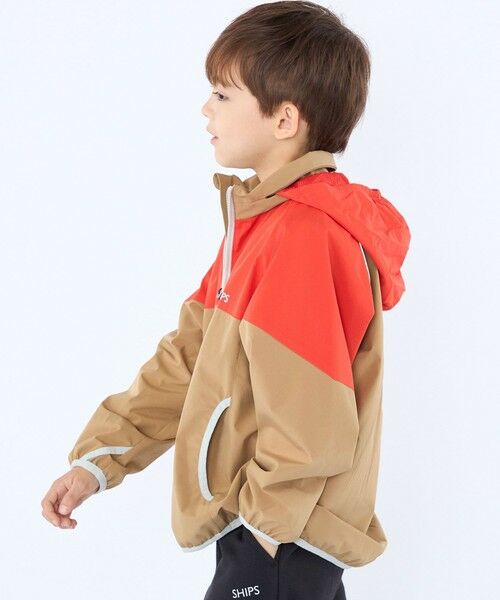 SHIPS / シップス ナイロンジャケット | SHIPS KIDS:100〜130cm /〈撥水/洗濯機可能〉フード付き ウィンドブレーカー | 詳細4