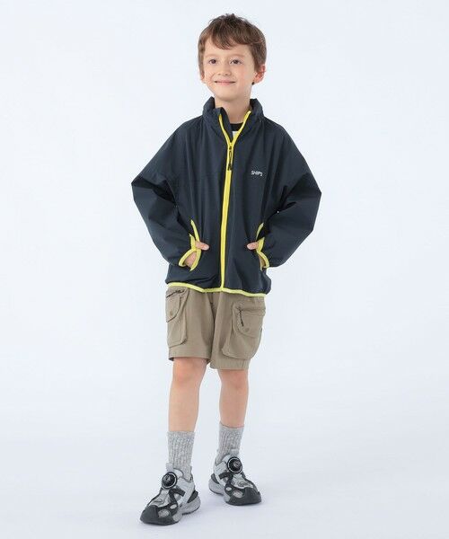 SHIPS / シップス ナイロンジャケット | SHIPS KIDS:100〜130cm /〈撥水/洗濯機可能〉フード付き ウィンドブレーカー | 詳細29