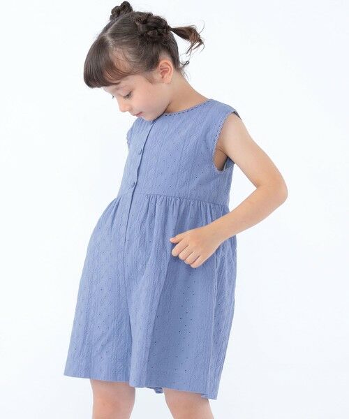 SHIPS / シップス サロペット・オールインワン | SHIPS KIDS:100〜130cm / エンブロイダリー サロペット | 詳細10
