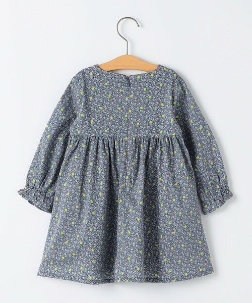 SHIPS / シップス ロング・マキシ丈ワンピース | SHIPS KIDS:80〜90cm / リバティ ギャザー ワンピース 長袖 | 詳細2