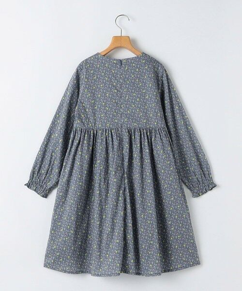 SHIPS / シップス ロング・マキシ丈ワンピース | SHIPS KIDS:140〜150cm / リバティ ギャザー ワンピース 長袖 | 詳細2