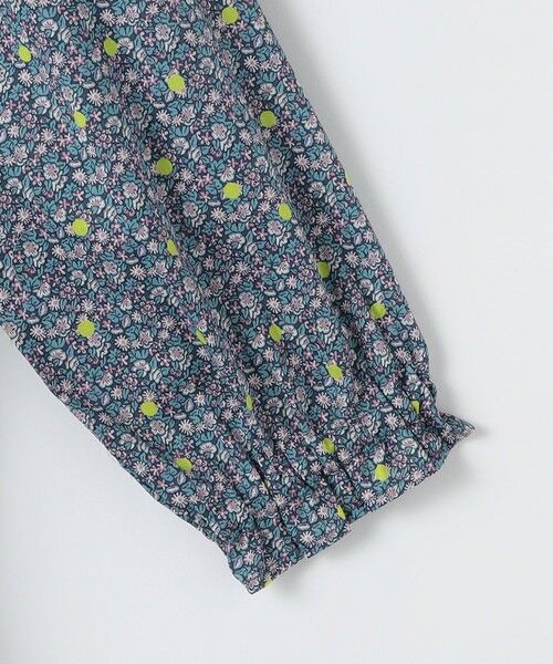 SHIPS / シップス ロング・マキシ丈ワンピース | SHIPS KIDS:140〜150cm / リバティ ギャザー ワンピース 長袖 | 詳細6