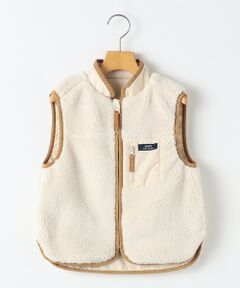 SHIPS / シップス ダウンジャケット・ベスト | SHIPS KIDS:100〜130cm /ボア リバーシブル ベスト