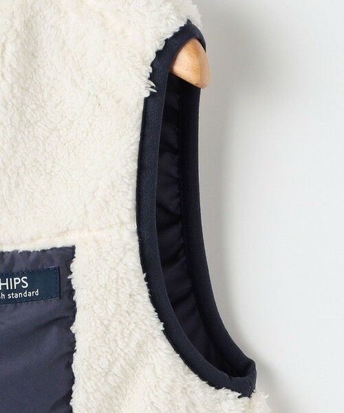 SHIPS / シップス ダウンジャケット・ベスト | SHIPS KIDS:100〜130cm /ボア リバーシブル ベスト | 詳細13