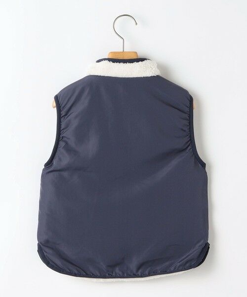 SHIPS / シップス ダウンジャケット・ベスト | SHIPS KIDS:100〜130cm /ボア リバーシブル ベスト | 詳細17