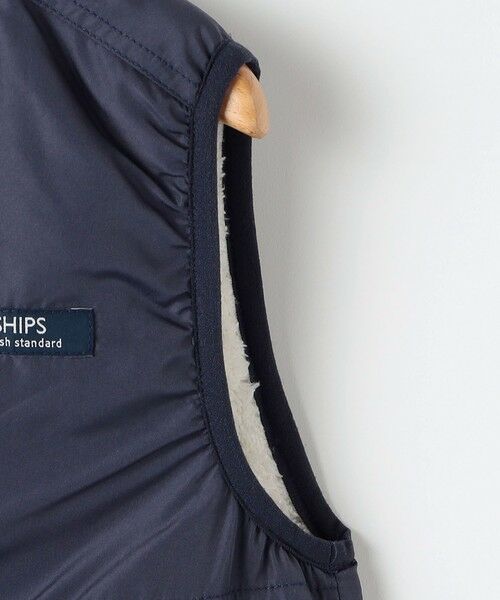 SHIPS / シップス ダウンジャケット・ベスト | SHIPS KIDS:100〜130cm /ボア リバーシブル ベスト | 詳細19