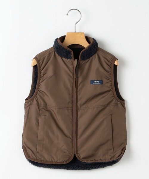 SHIPS / シップス ダウンジャケット・ベスト | SHIPS KIDS:140〜160cm /ボア リバーシブル ベスト | 詳細13