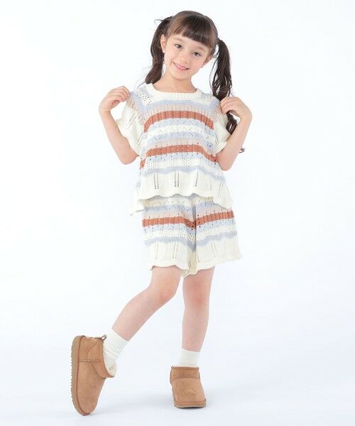 SHIPS / シップス ニット・セーター | SHIPS KIDS:100〜130cm/ニット レーストップス | 詳細6