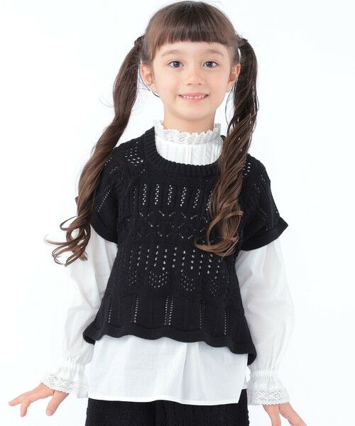 SHIPS / シップス ニット・セーター | SHIPS KIDS:100〜130cm/ニット レーストップス | 詳細17
