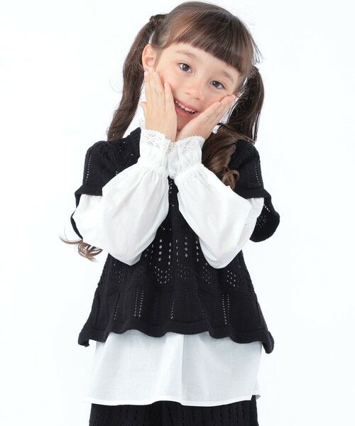 SHIPS / シップス ニット・セーター | SHIPS KIDS:100〜130cm/ニット レーストップス | 詳細18