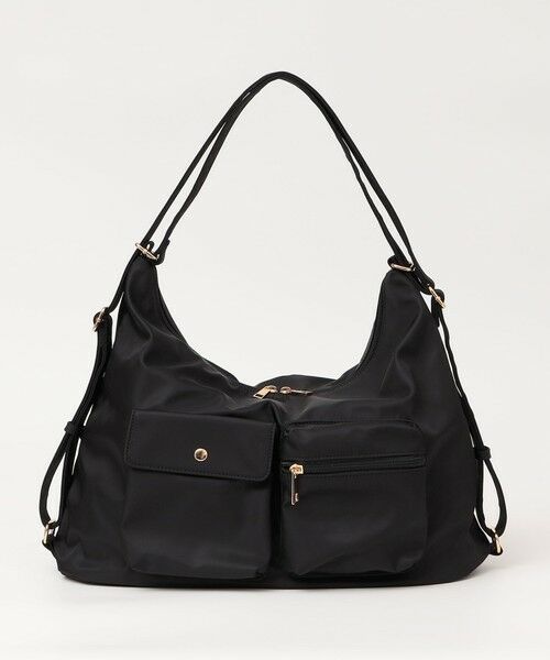 SHIPS / シップス ショルダーバッグ | quaranciel:〈撥水加工〉3WAY ナイロン リュック / ショルダーバッグ（A4対応） | 詳細15