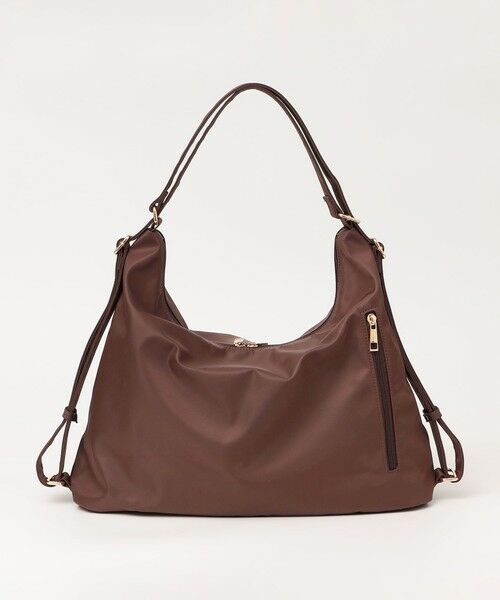 SHIPS / シップス ショルダーバッグ | quaranciel:〈撥水加工〉3WAY ナイロン リュック / ショルダーバッグ（A4対応） | 詳細26