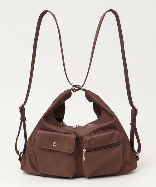 SHIPS / シップス ショルダーバッグ | quaranciel:〈撥水加工〉3WAY ナイロン リュック / ショルダーバッグ（A4対応） | 詳細29