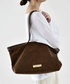 SHIPS / シップス トートバッグ | 《予約》quaranciel: ロング ハンドル コンビ ワイド トート