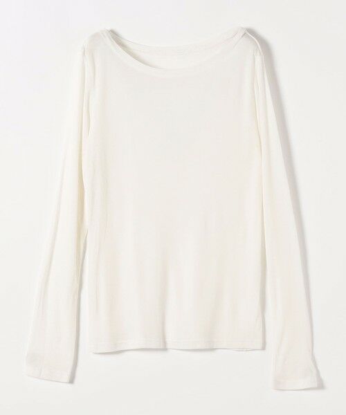SHIPS / シップス カットソー | 《予約》quaranciel:〈手洗い可能〉ウール ミックス シアー ボートネック プルオーバー | 詳細8