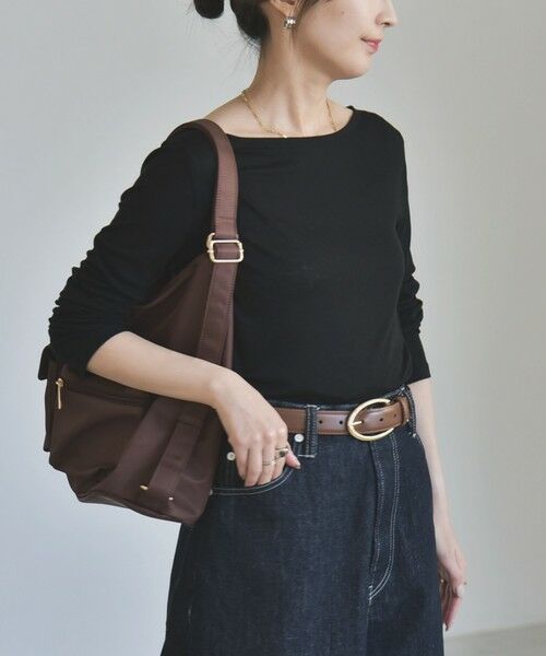 SHIPS / シップス カットソー | 《予約》quaranciel:〈手洗い可能〉ウール ミックス シアー ボートネック プルオーバー | 詳細20